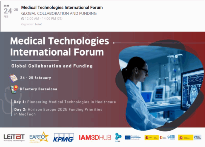 Poster of the International Forum on Medical Technologies